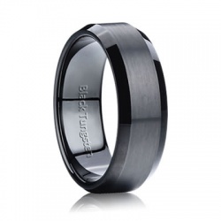 matte-beveled-black-tungsten-7mm-mens-wedding-ring